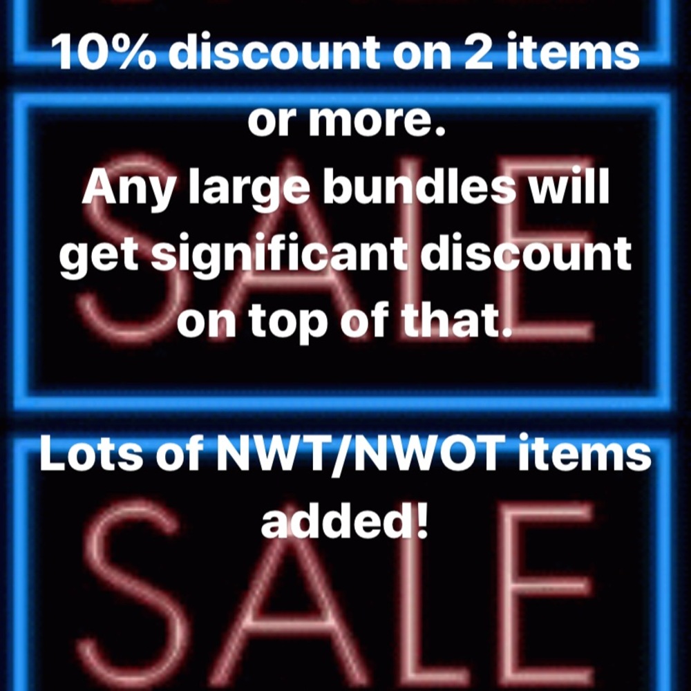 Sale, will take reasonable offers!